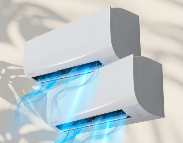 clima daikin dualsplit